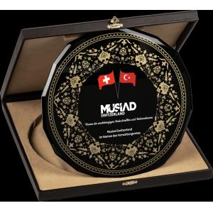 Tabak Kristal Plaket