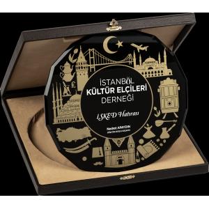 Tabak Kristal Plaket