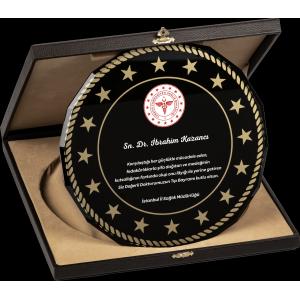 Tabak Kristal Plaket